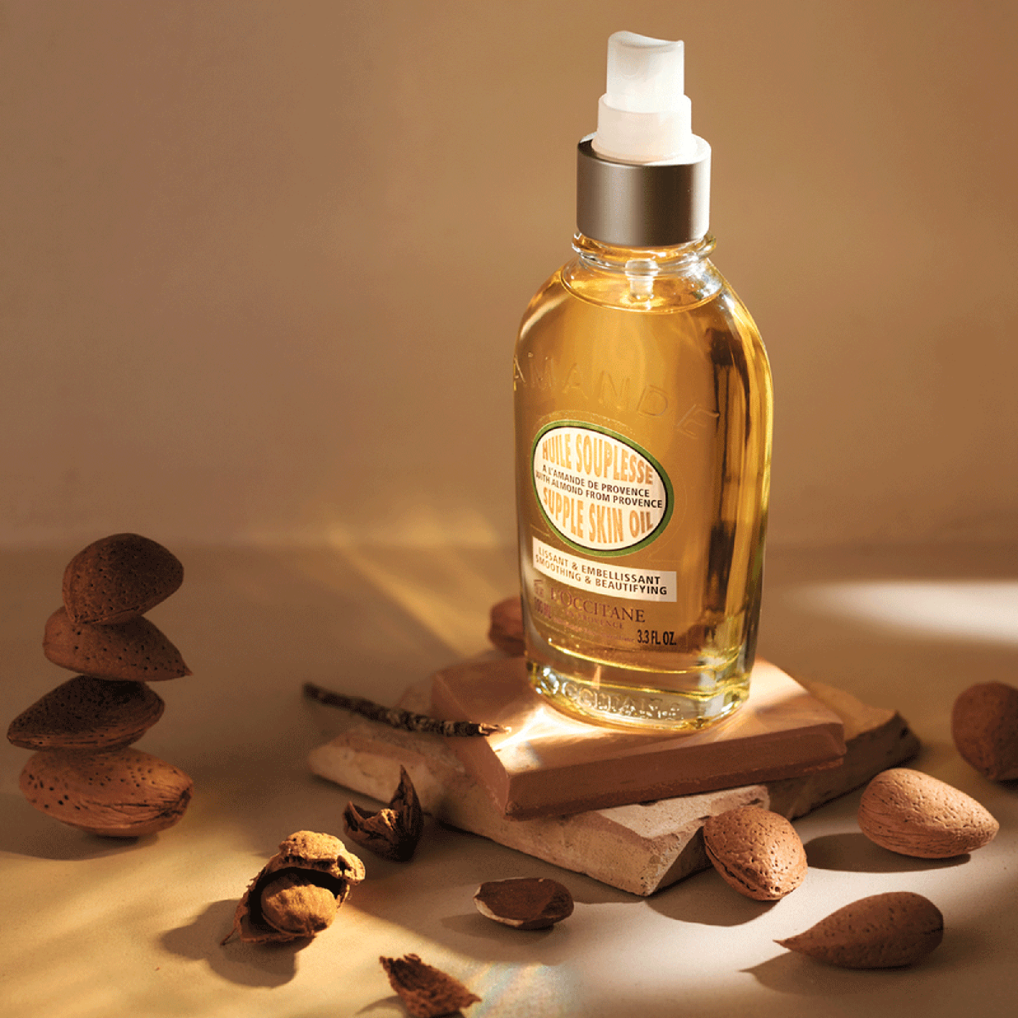 L'Occitane Almond Supple Skin Oil / 3.4OZ
