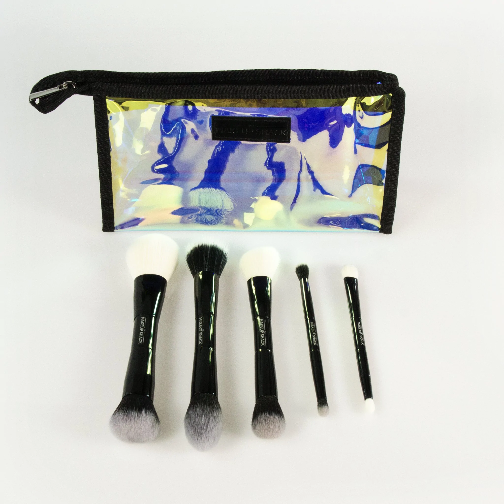 The Makeup Shack Travel Brush Set / Jet Black