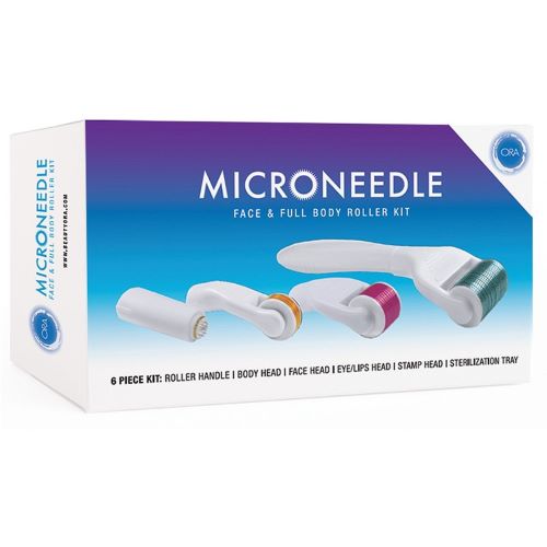 Microneedle Face and Full Body Roller - 5 Piece Kit / KIT