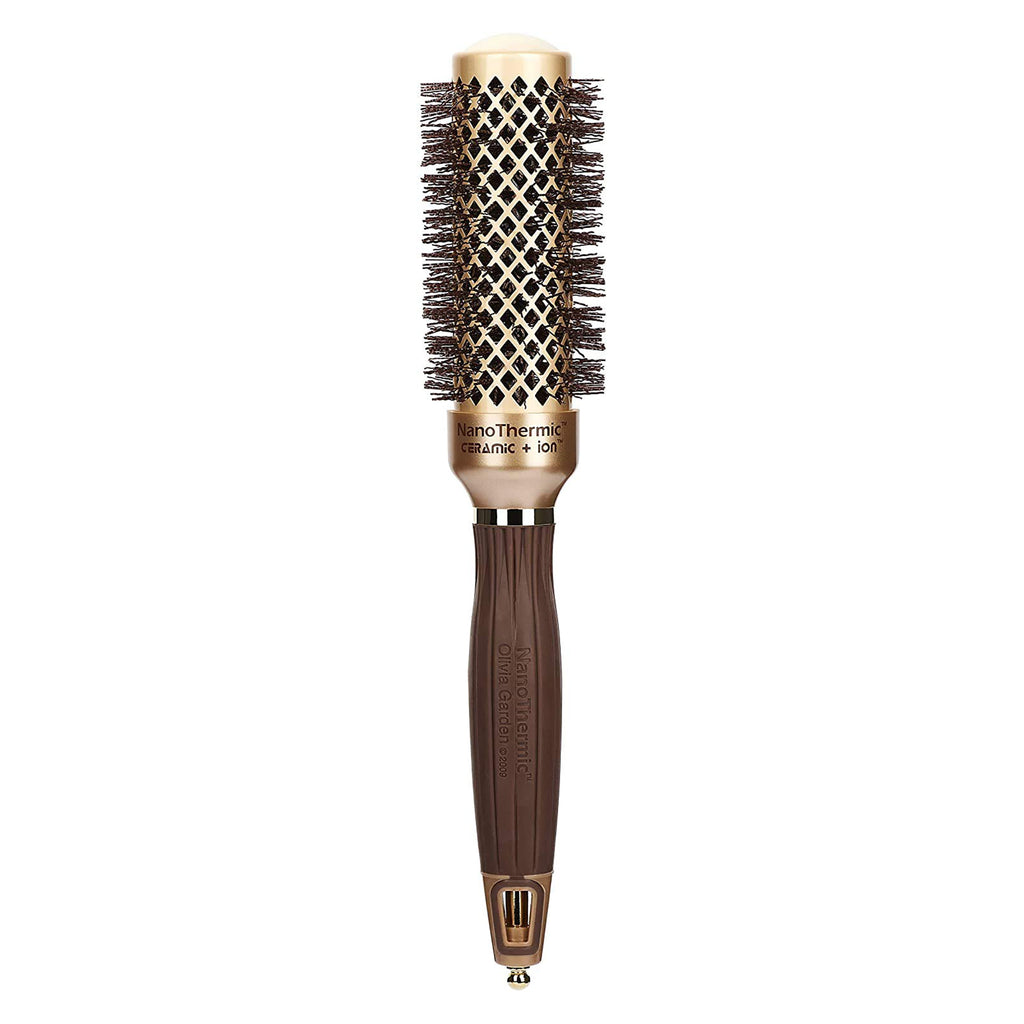  Olivia Garden NanoThermic Ceramic + Ion Thermal Hair Brush / NT-34  thumbnail 1