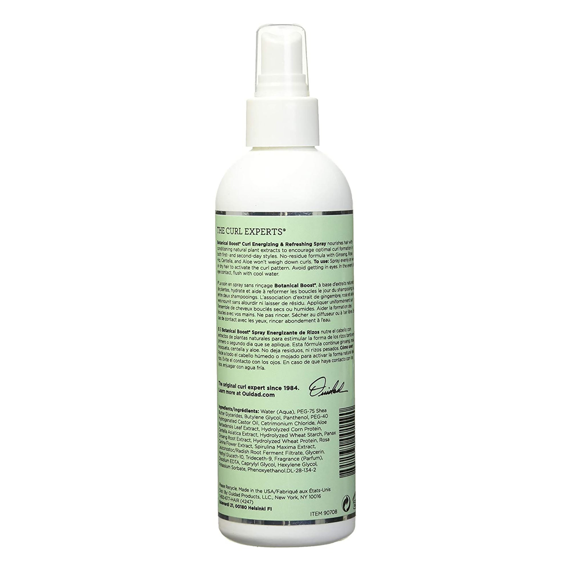 Ouidad Botanical Boost Moisture Infusing & Refreshing Spray / 8.5 OZ