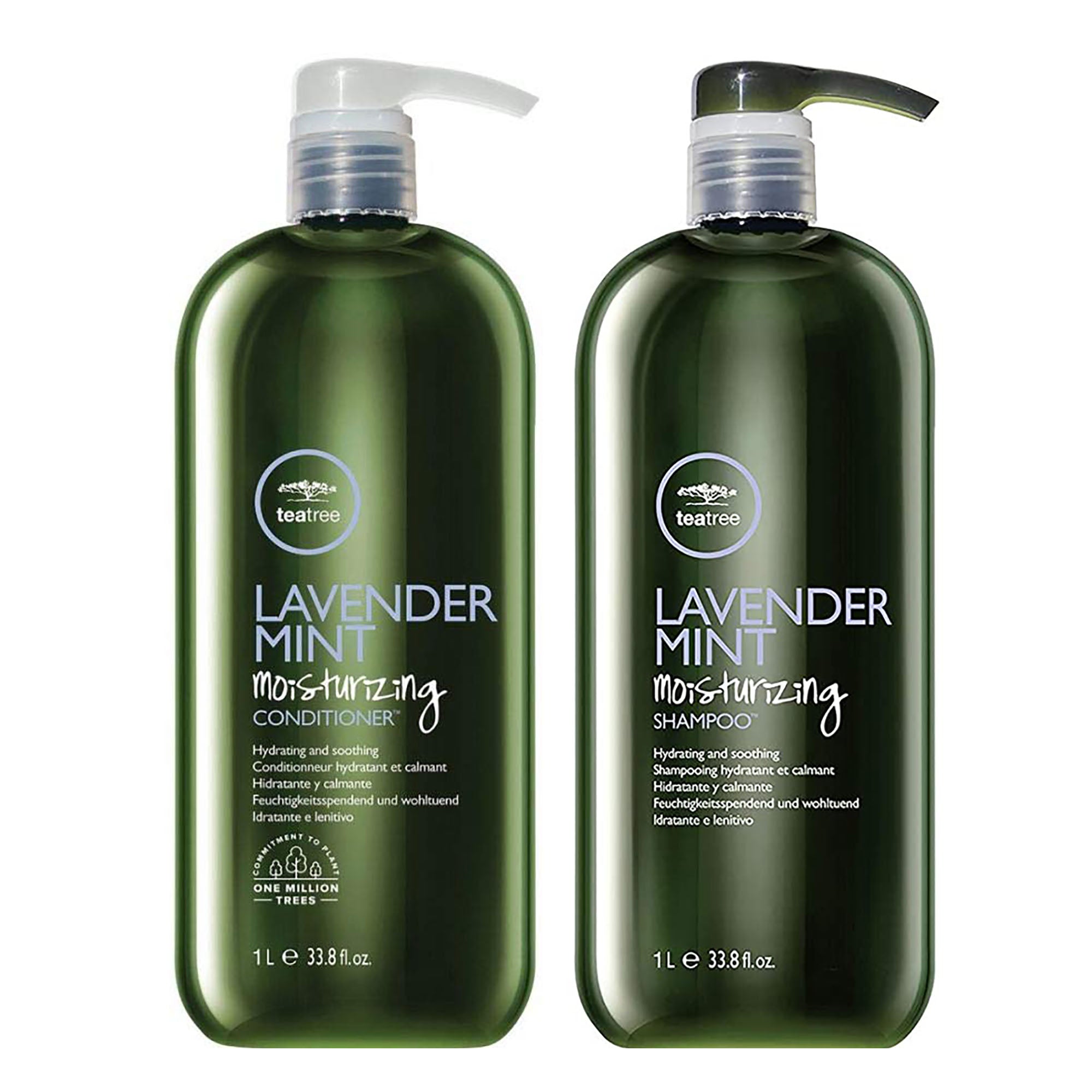 Paul Mitchell Tea Tree Lavender Mint Shampoo & Conditioner - Duo (Liter) (discounts don't apply to this item) ($94 Value) / LITER