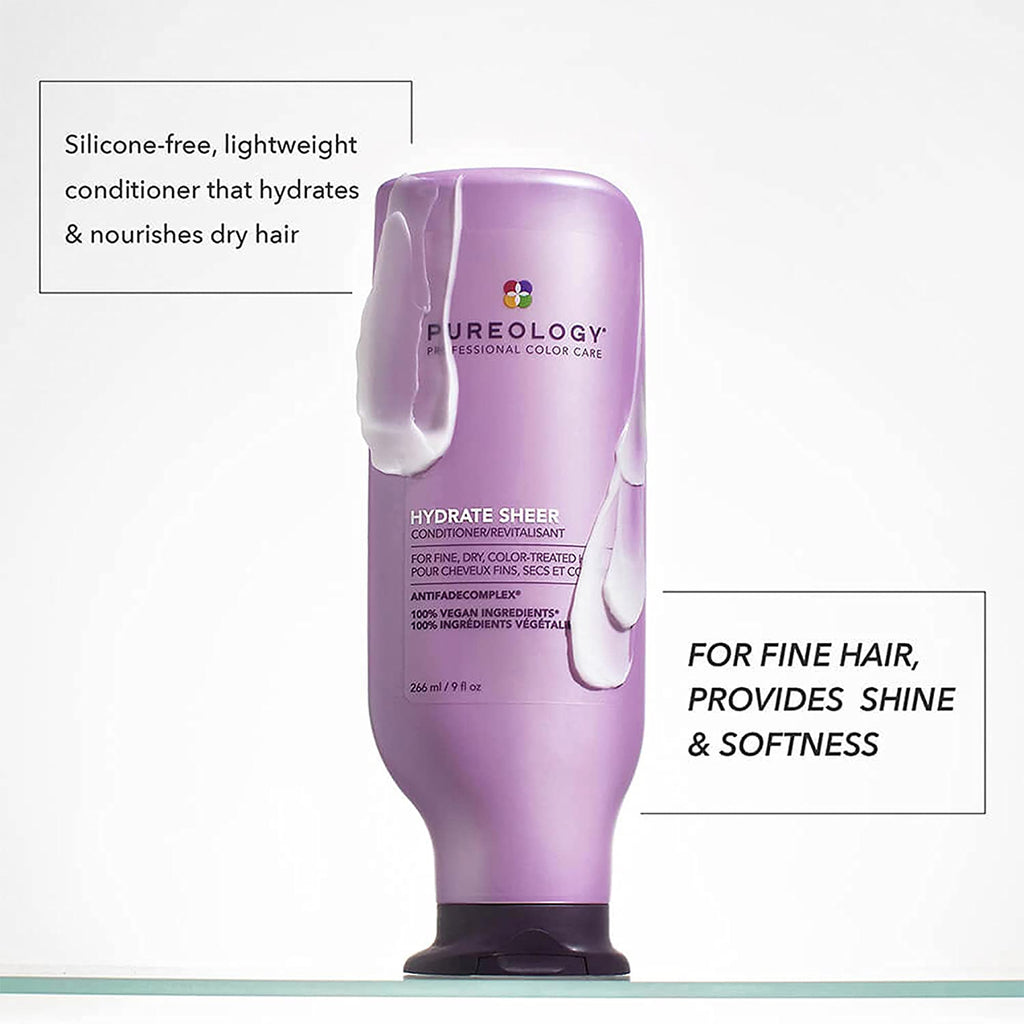 Pureology Hydrate Sheer Shampoo & Conditioner Duo / 9OZ thumbnail 3