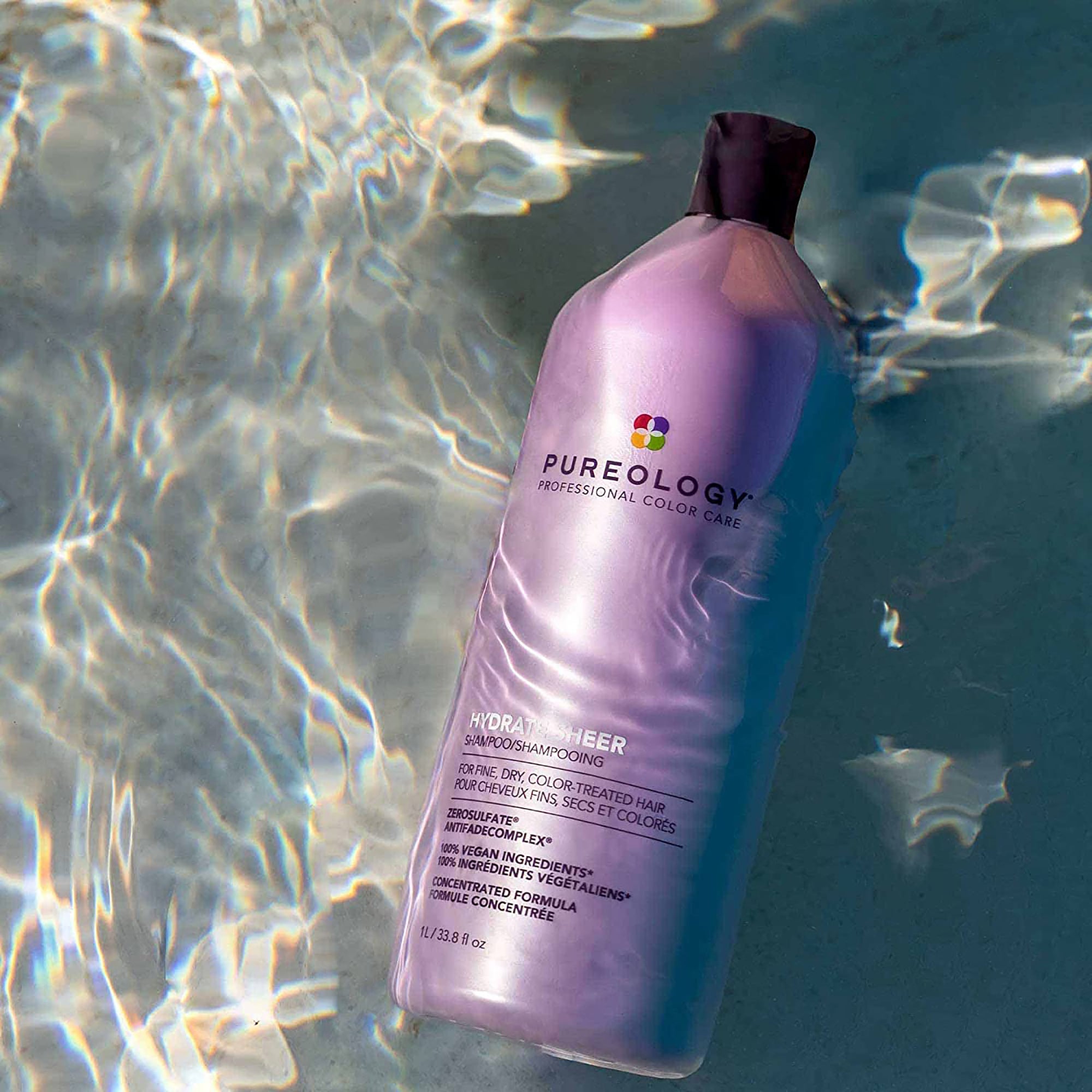 Pureology Hydrate Sheer Shampoo / 32 OZ