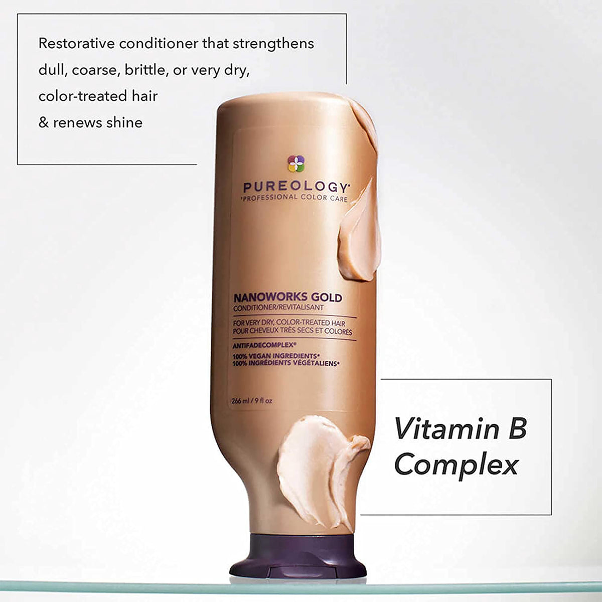 Pureology Nanoworks Gold Conditioner / 9OZ, image 26773273575574