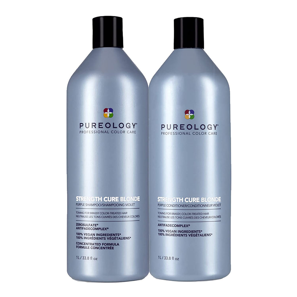 Pureology Strength Cure Blonde Shampoo & Condition Duo / 33OZ thumbnail 4