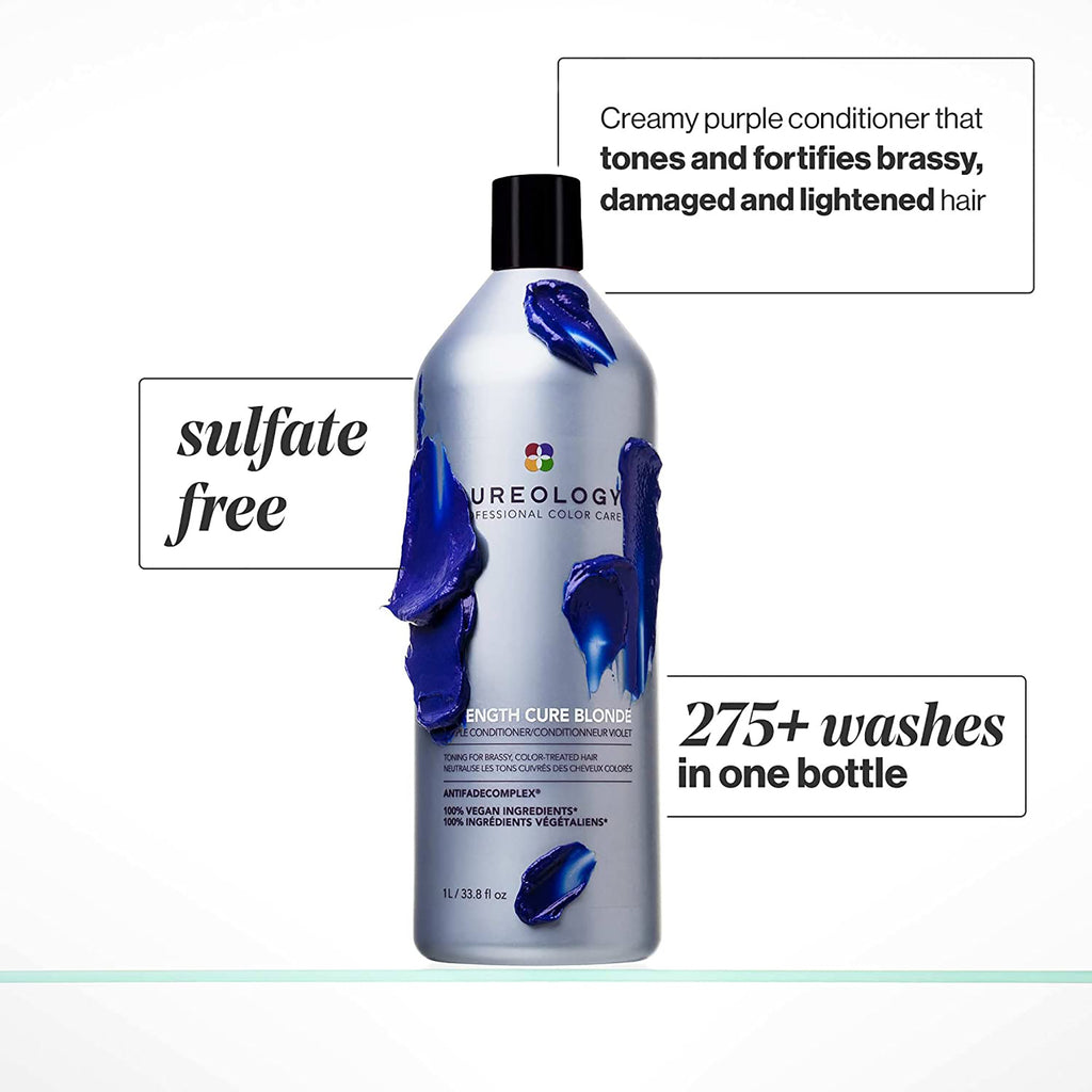 Pureology Strength Cure Blonde Shampoo & Condition Duo / 33OZ thumbnail 6
