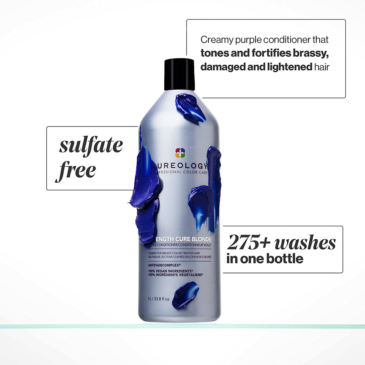 Pureology Strength Cure Blonde Shampoo & Condition Duo / 33OZ, image 26773532049558