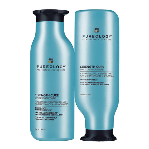 Pureology Strength Cure Shampoo & Conditioner Duo / 9OZ