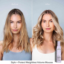 Pureology Style + Protect Weightless Volume Mousse / 8 OZ