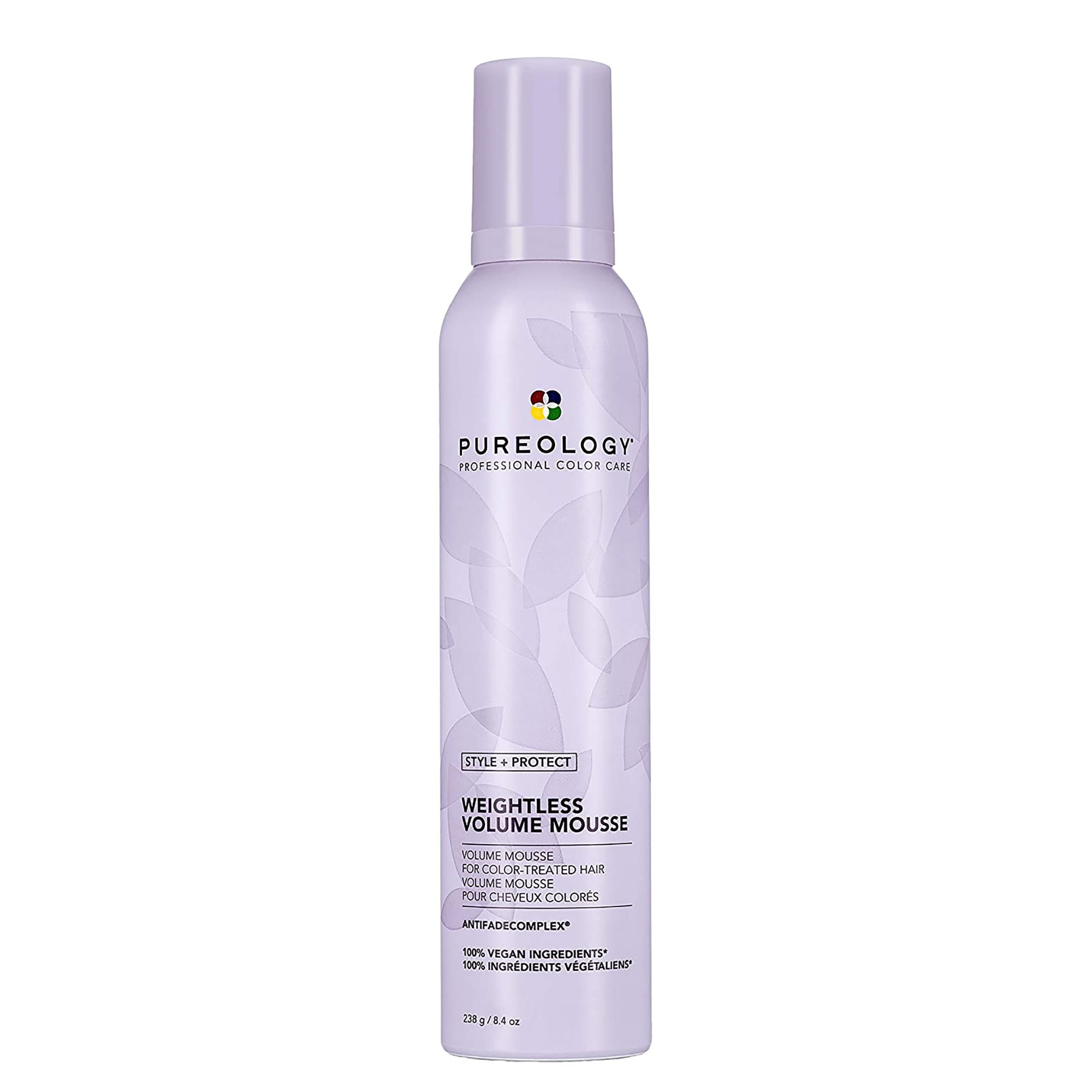 Pureology Style + Protect Weightless Volume Mousse / 8 OZ