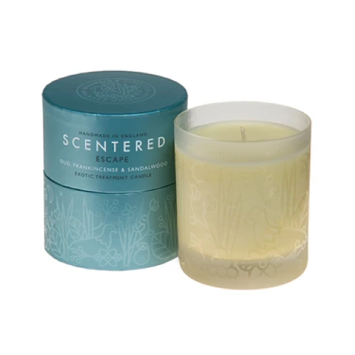 Scentered Aromatherapy Exotic Treatment Candle / ESCAPE / swatch