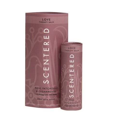 Scentered Aromatherapy Wellbeing Therapy Balm / LOVE / swatch