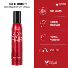 Sexy Hair Big SexyHair Big Altitude Bodifying Blow Dry Mousse / 6.8OZ