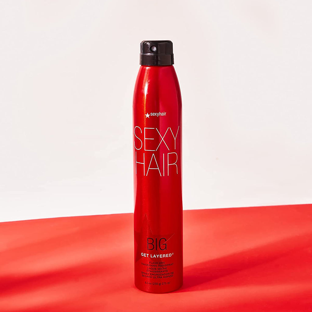Sexy Hair Big SexyHair Get Layered Flash Dry Thickening Spray / 8.OZSexy Hair Big SexyHair Get Layered Flash Dry Thickening Spray / 8.OZ thumbnail 2