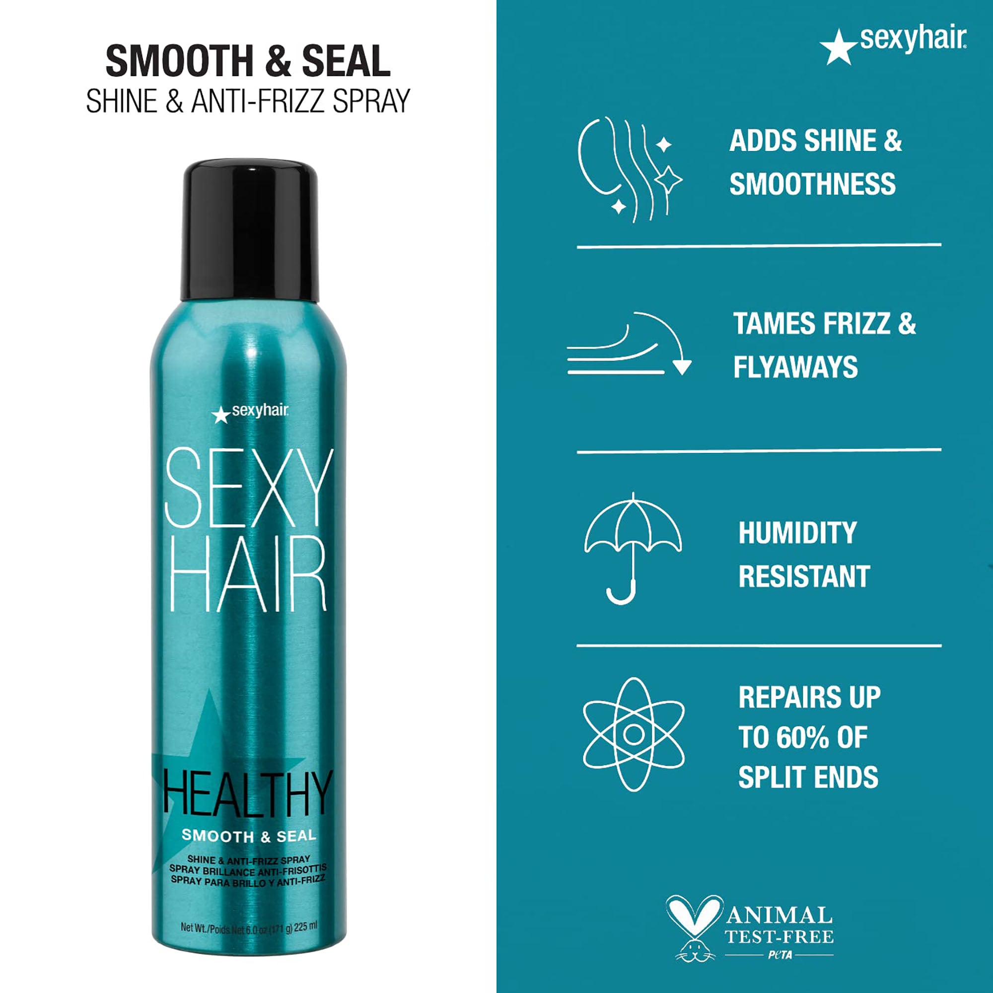 Sexy Hair Healthy SexyHair Smooth N - Planet Beauty