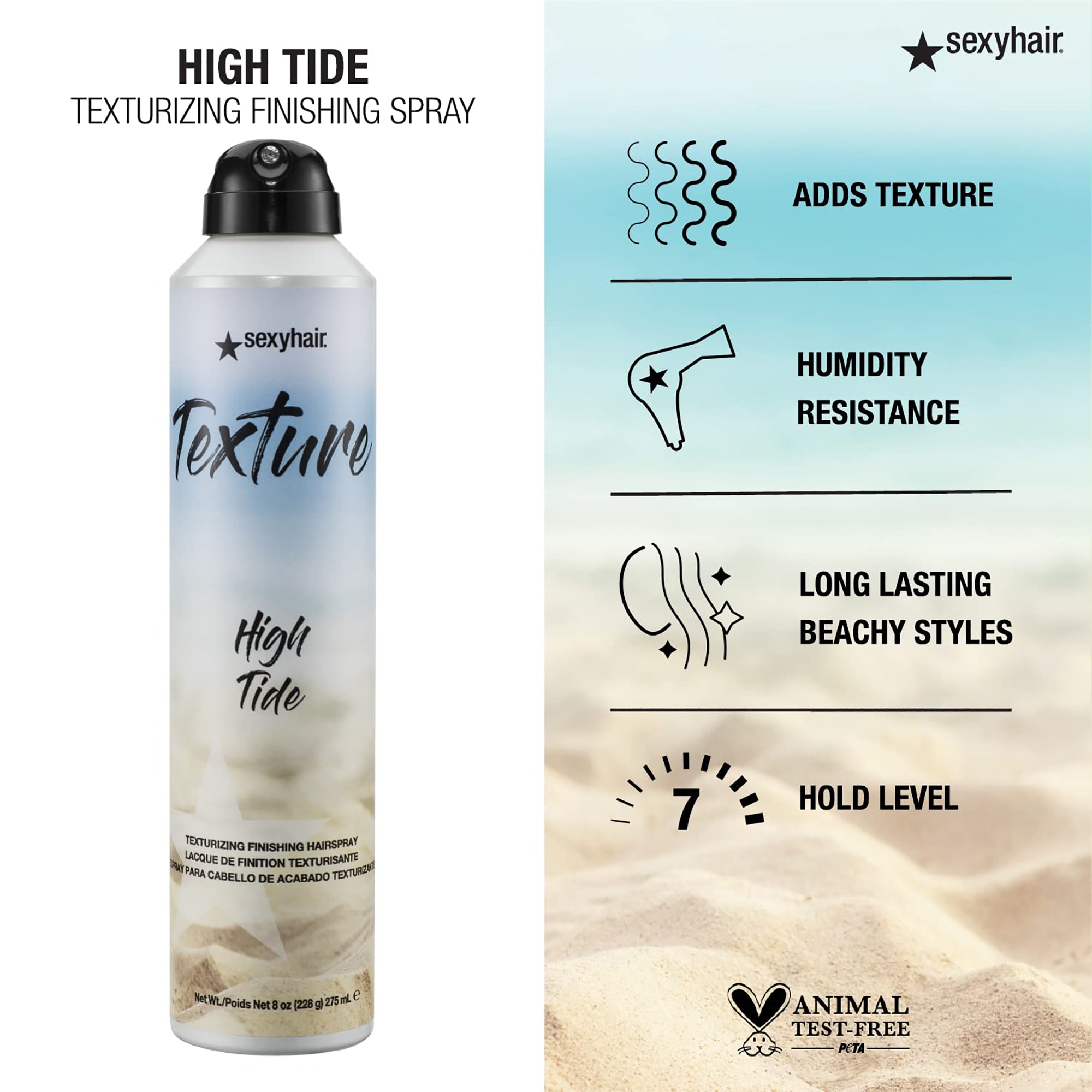 Sexy Hair Texture SexyHair High Tide Texturizing Finishing Spray / 8