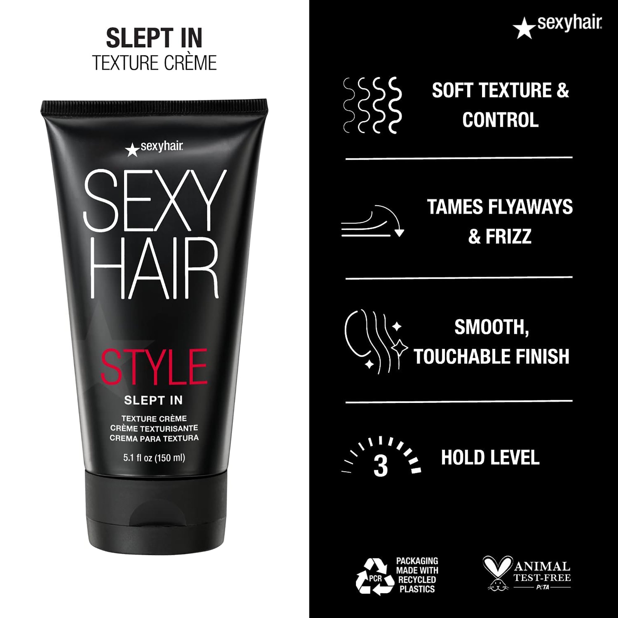 Sexy Hair Style SexyHair Slept In Texture Creme / 5.1OZ