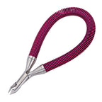 Tweezerman Grip & Snip Spiral Spring Cuticle Nipper #3198-R / Default Title
