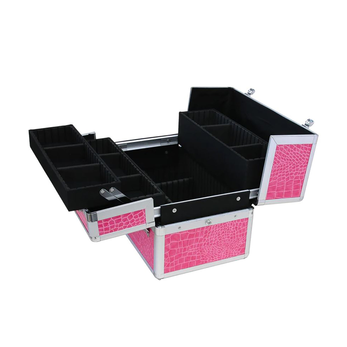  TZCASE Mini Series Pro Beauty Case Black & Silver Style TC07 / PA, image 26024530215062