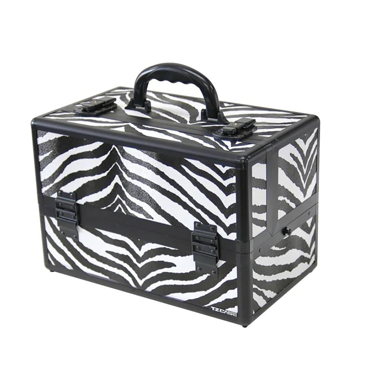 TZCASE Mini Series Pro Beauty Case Black & Silver Style TC07 / ZBA, image 26024533328022