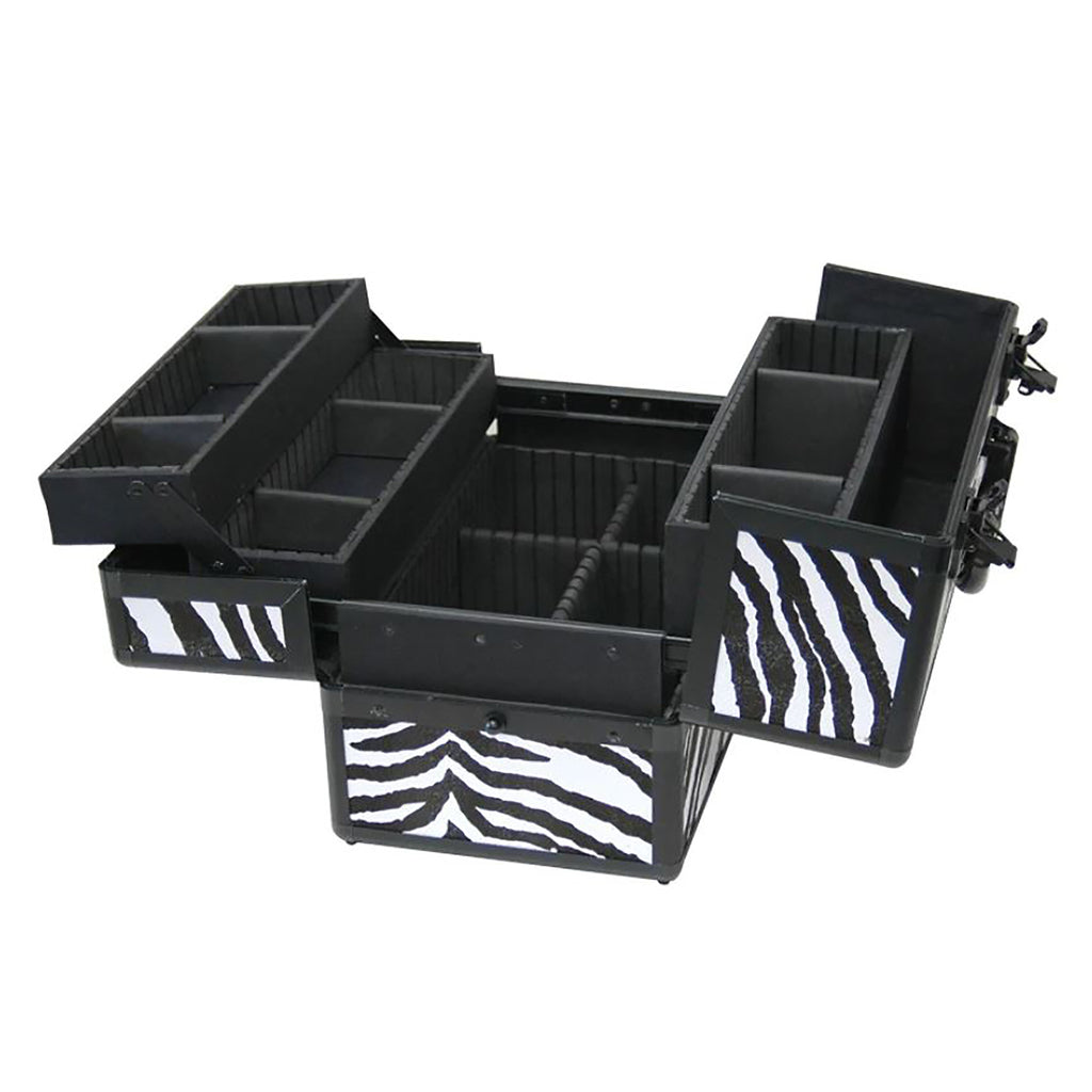 TZCASE Mini Series Pro Beauty Case Black & Silver Style TC07 / ZBA thumbnail 9