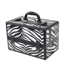 TZCASE Mini Series Pro Beauty Case Black & Silver Style TC07 / ZBA