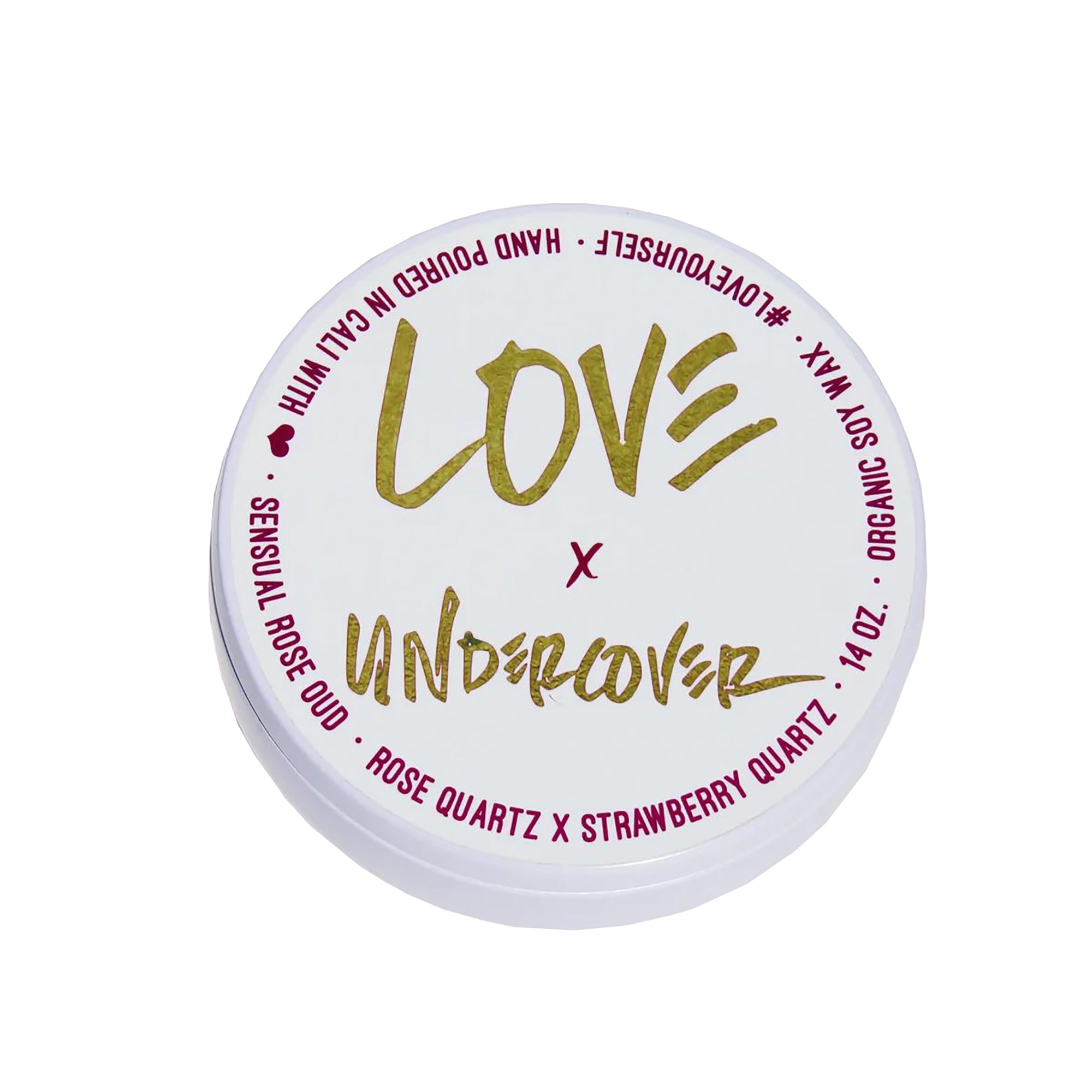 Undercover Dreams Love Candle / 14 OZ