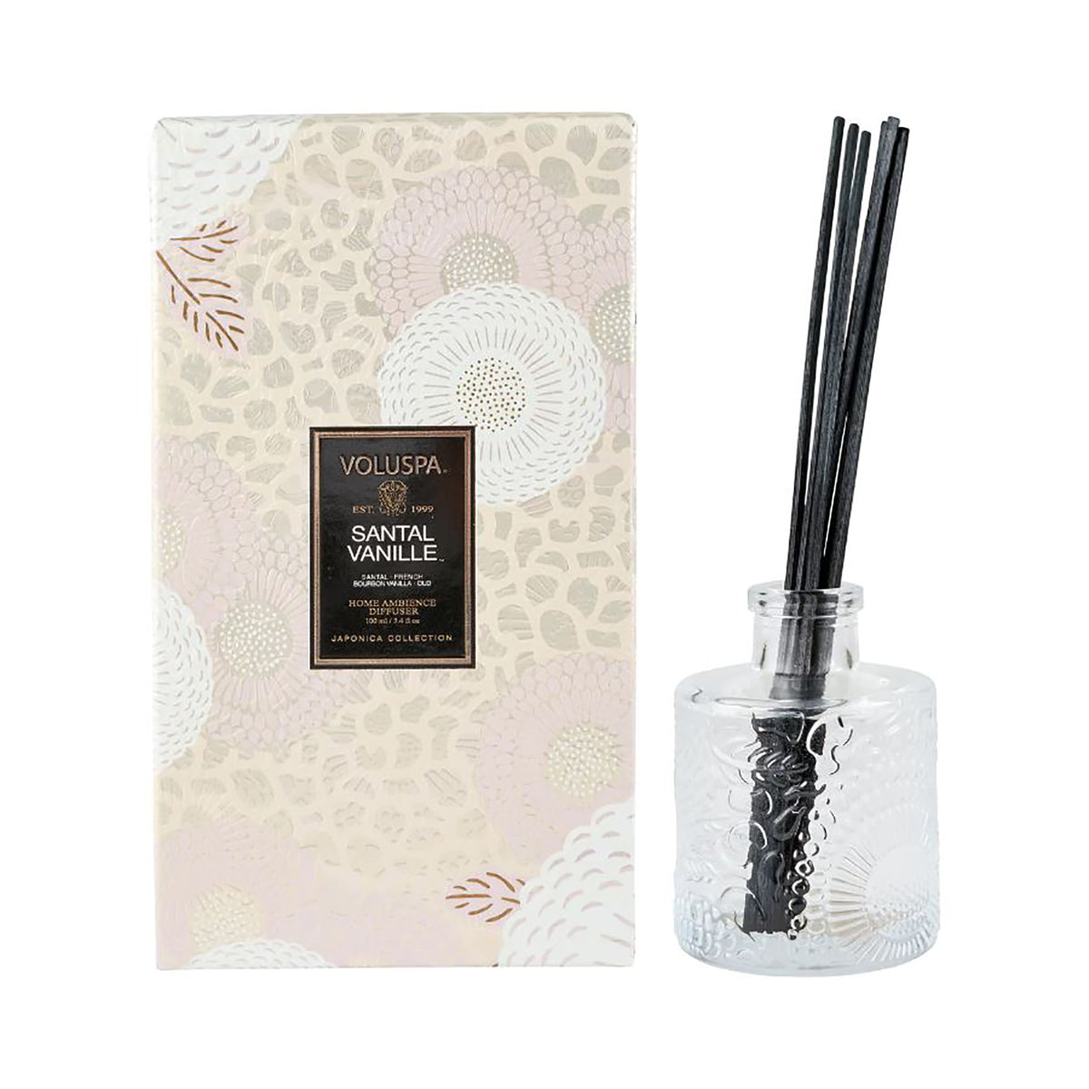 Voluspa Japonica Collection Home Ambiance Diffuser / SANTAL VANILLE, image 26006799876246