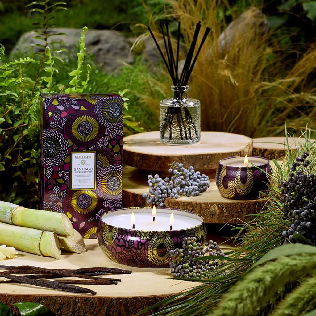 Voluspa Japonica Collection Home Ambiance Diffuser / Santiago Huckleberry thumbnail 22