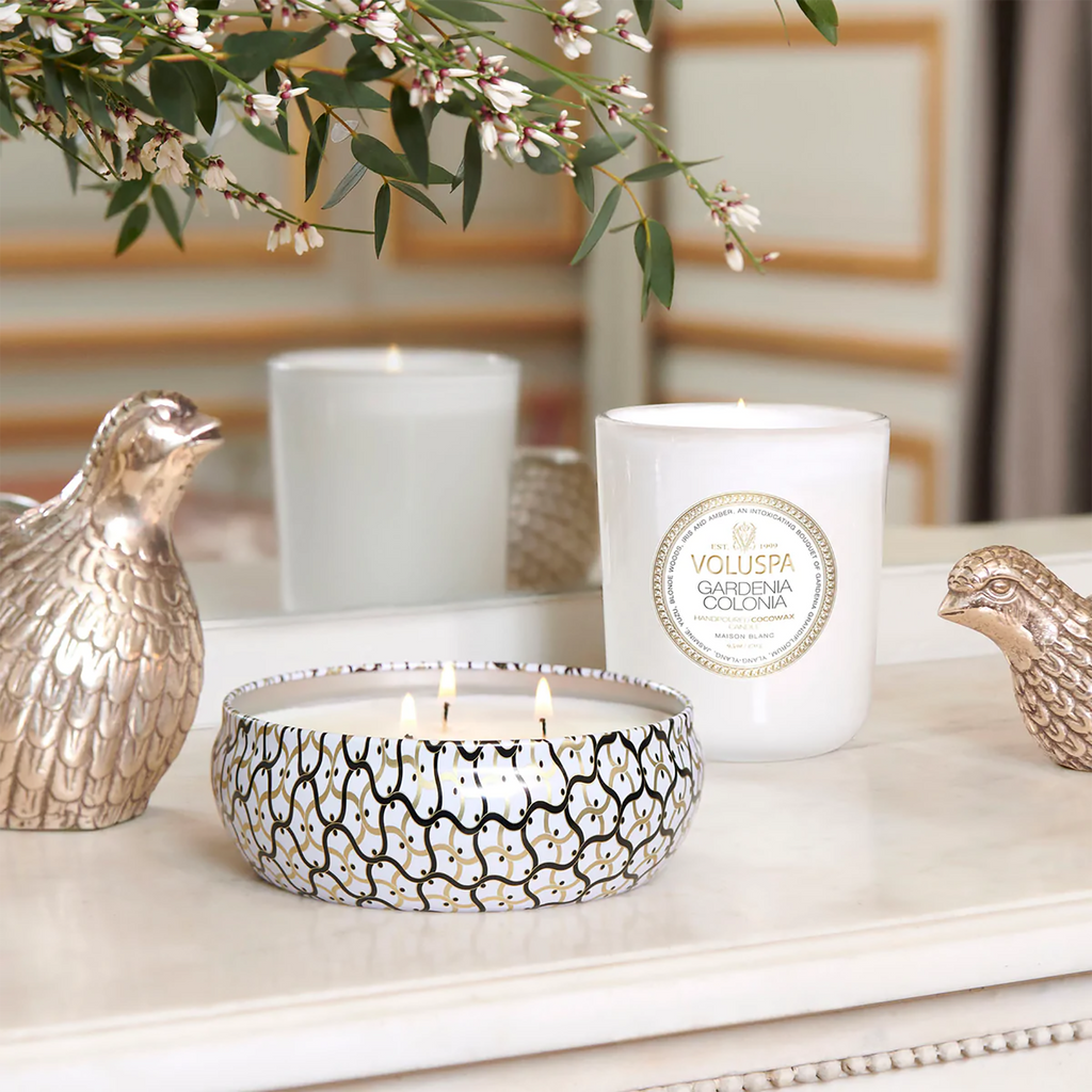 Voluspa Maison Blanc Classic Maison Candle / Gardenia Colonia thumbnail 4