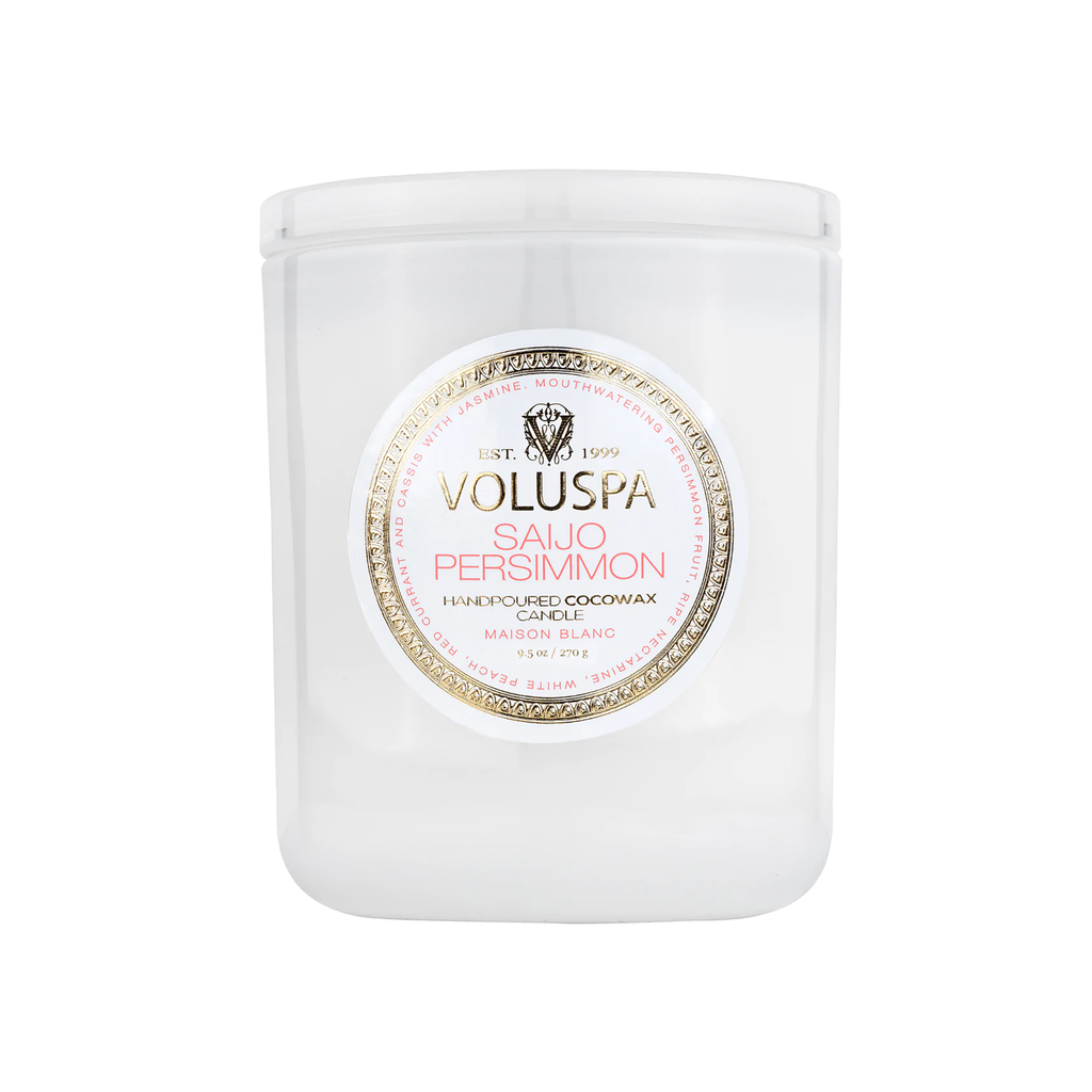 Voluspa Maison Blanc Classic Maison Candle / Saijo Persimmon thumbnail 9