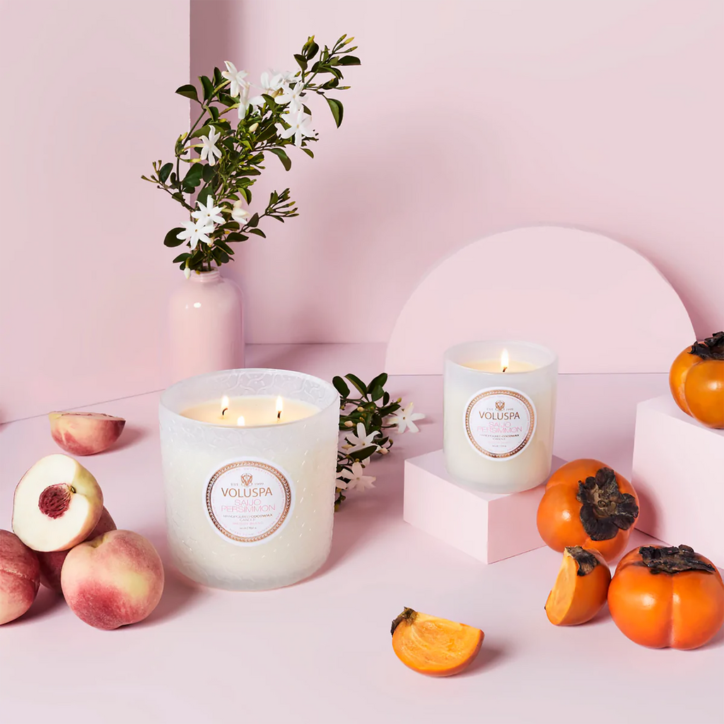  Voluspa Maison Blanc Classic Maison Candle / Saijo Persimmon thumbnail 10