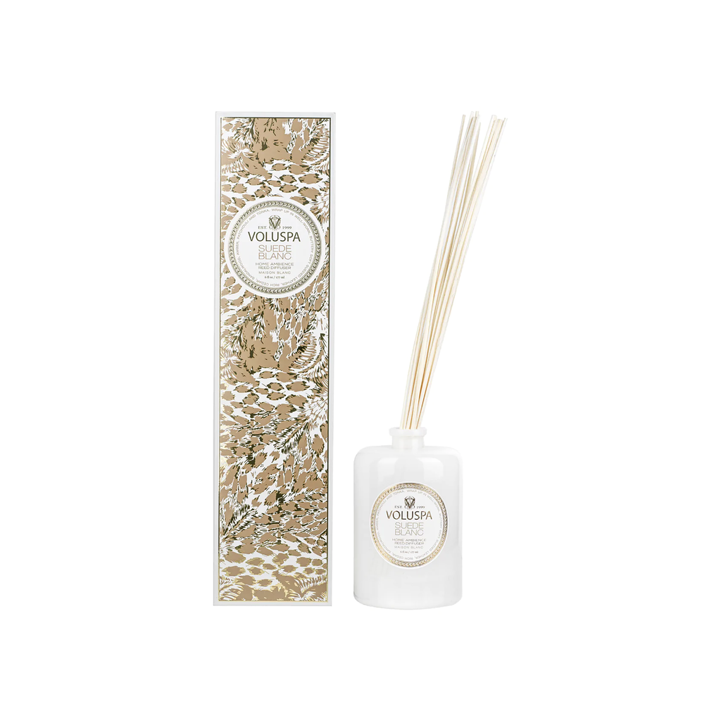Voluspa Maison Blanc Fragrant Oil Diffuser / Suede Blanc thumbnail 11