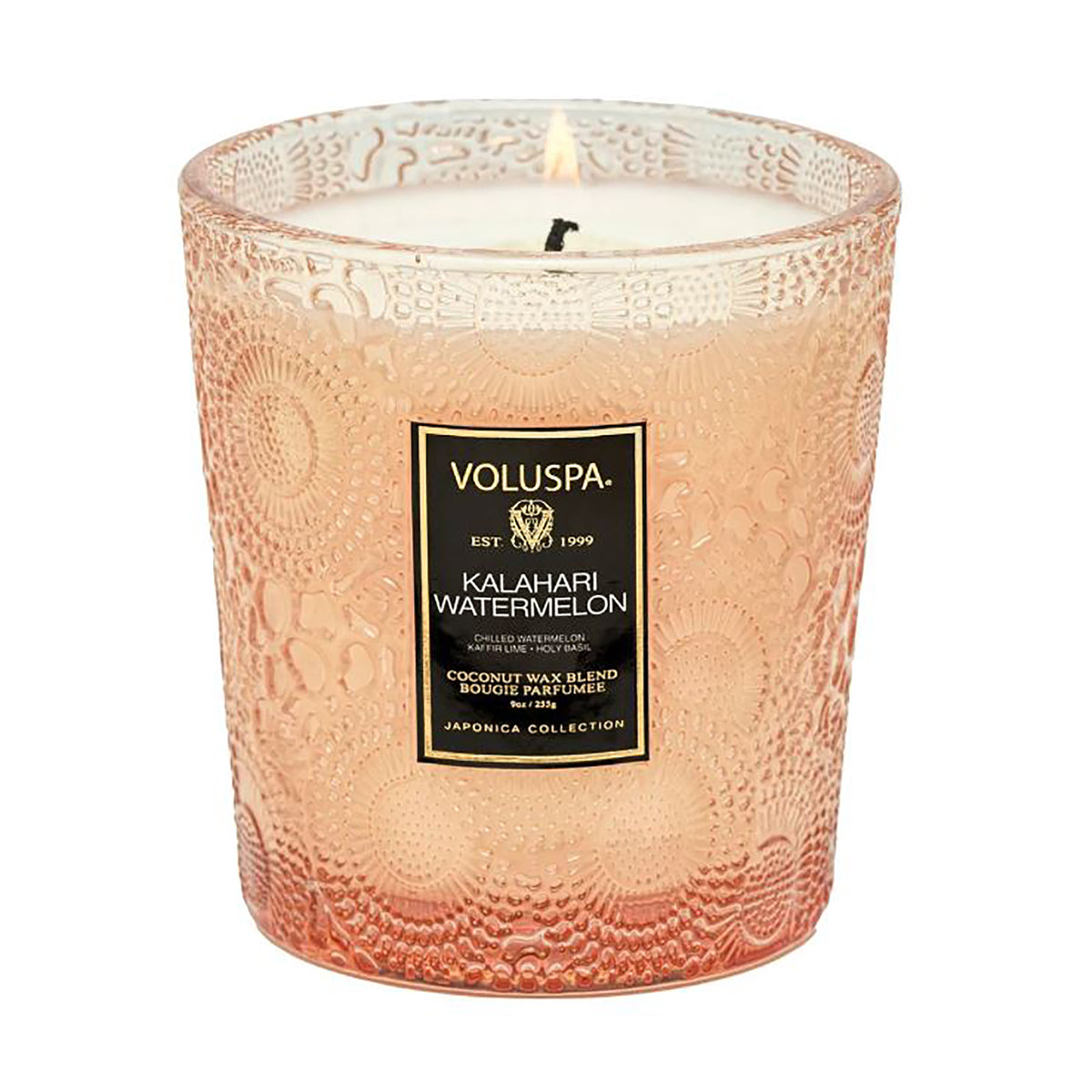 Voluspa Japonica Collection Boxed Classic Candle 9 oz. / Kalahari Watermelon, image 26006726475926