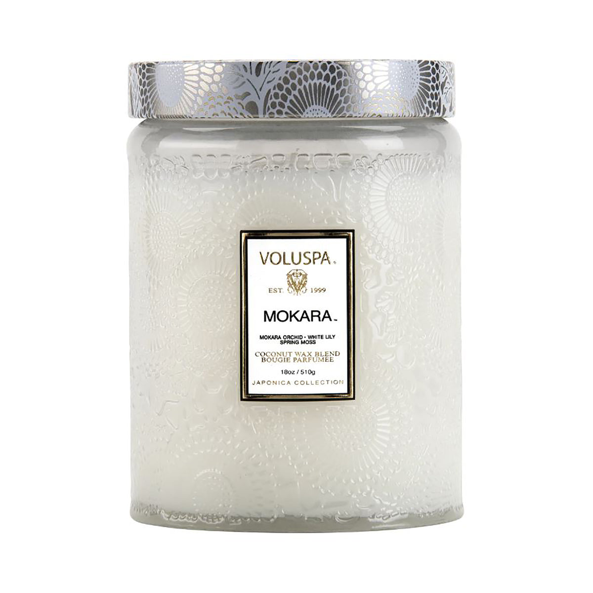 Voluspa Japonica Large Jar Candle 18oz / MOKARA, image 26016576503958