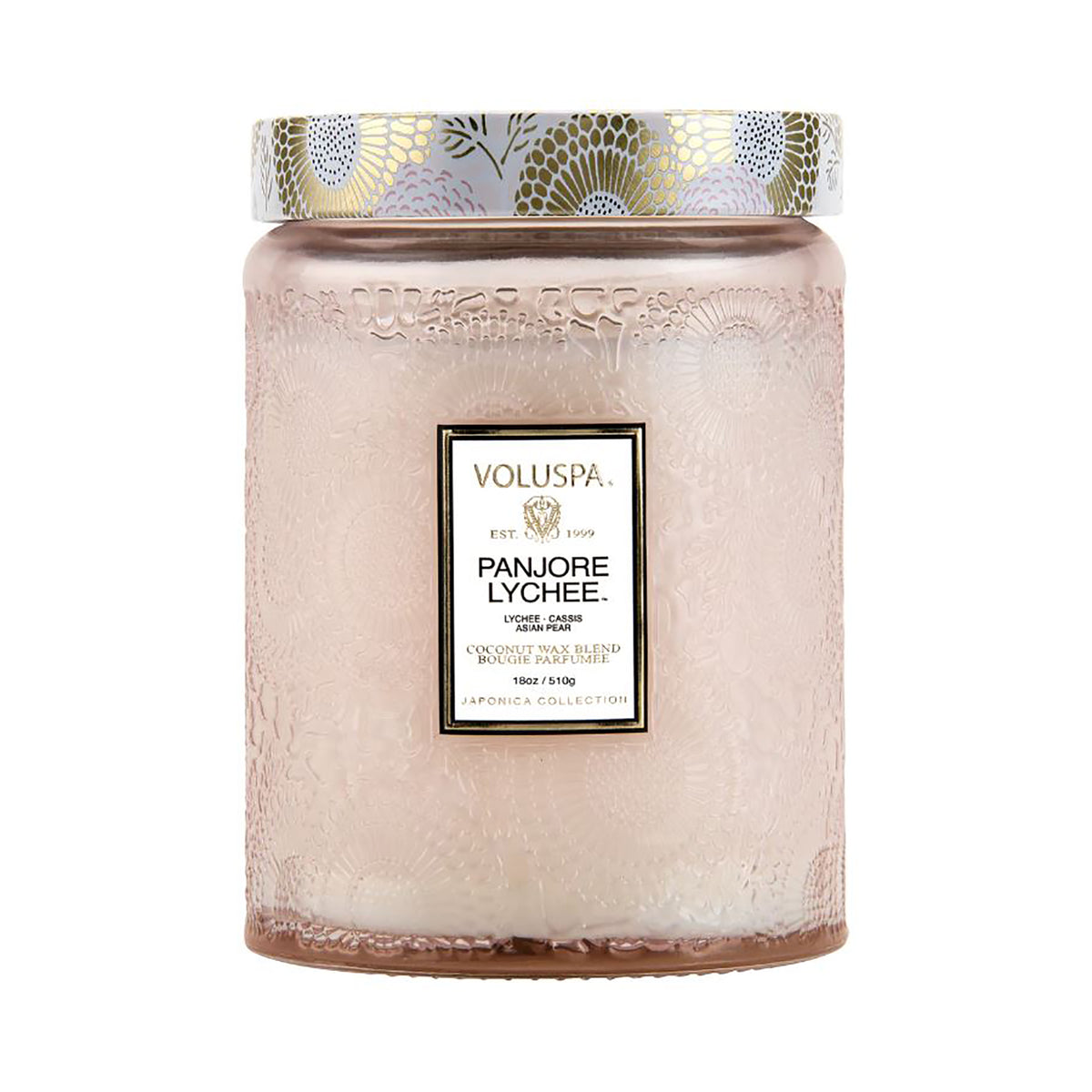 Voluspa Japonica Large Jar Candle 18oz / PANJORE LYCHEE, image 26024642805910