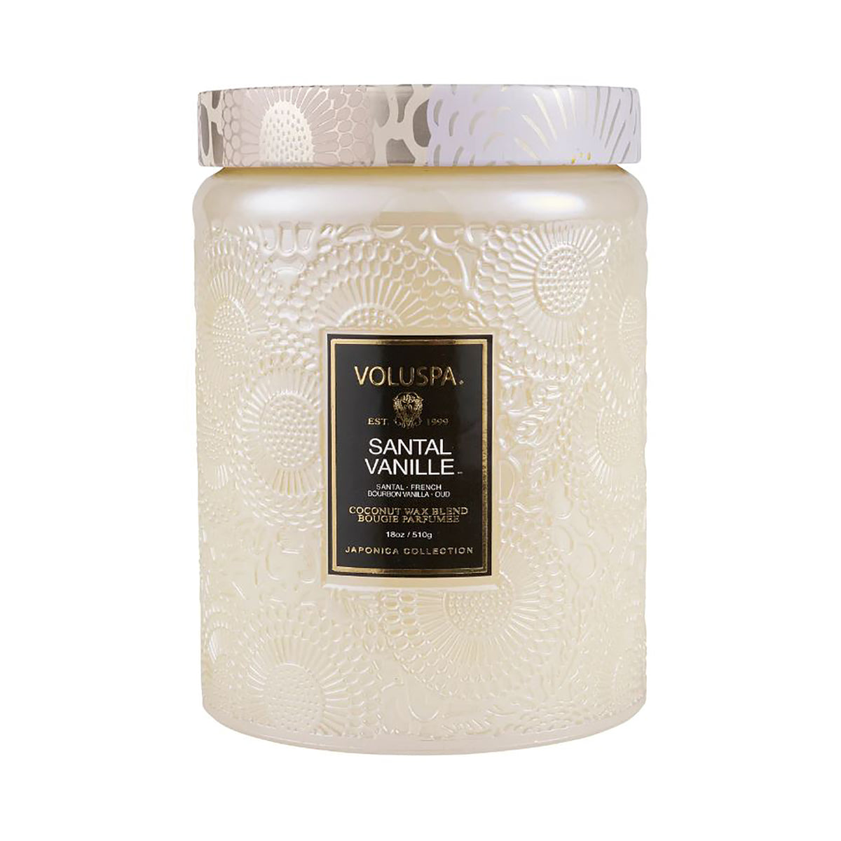 Voluspa Japonica Large Jar Candle 18oz / SANTAL VANILLE, image 26016577618070