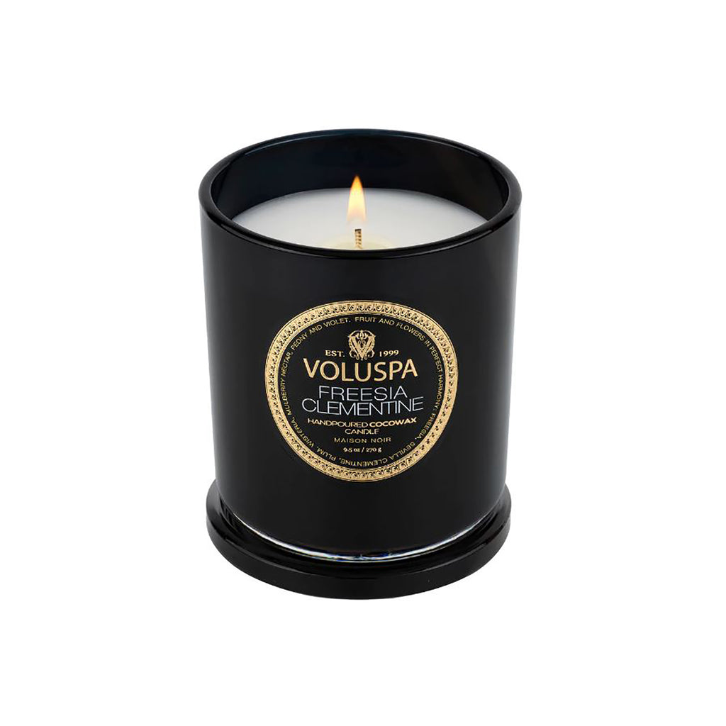 Voluspa Maison Noir Classic Candle / FREESIA thumbnail 5