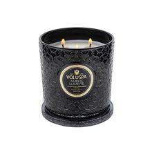 Voluspa Maison Noir Luxe Glass Jar Candle / Ambre Lumiere