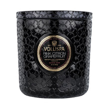 Voluspa Maison Noir Luxe Glass Jar Candle / Pink Citron
