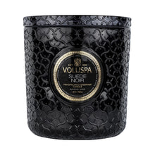  Voluspa Maison Noir Luxe Glass Jar Candle / SUEDE NOIR