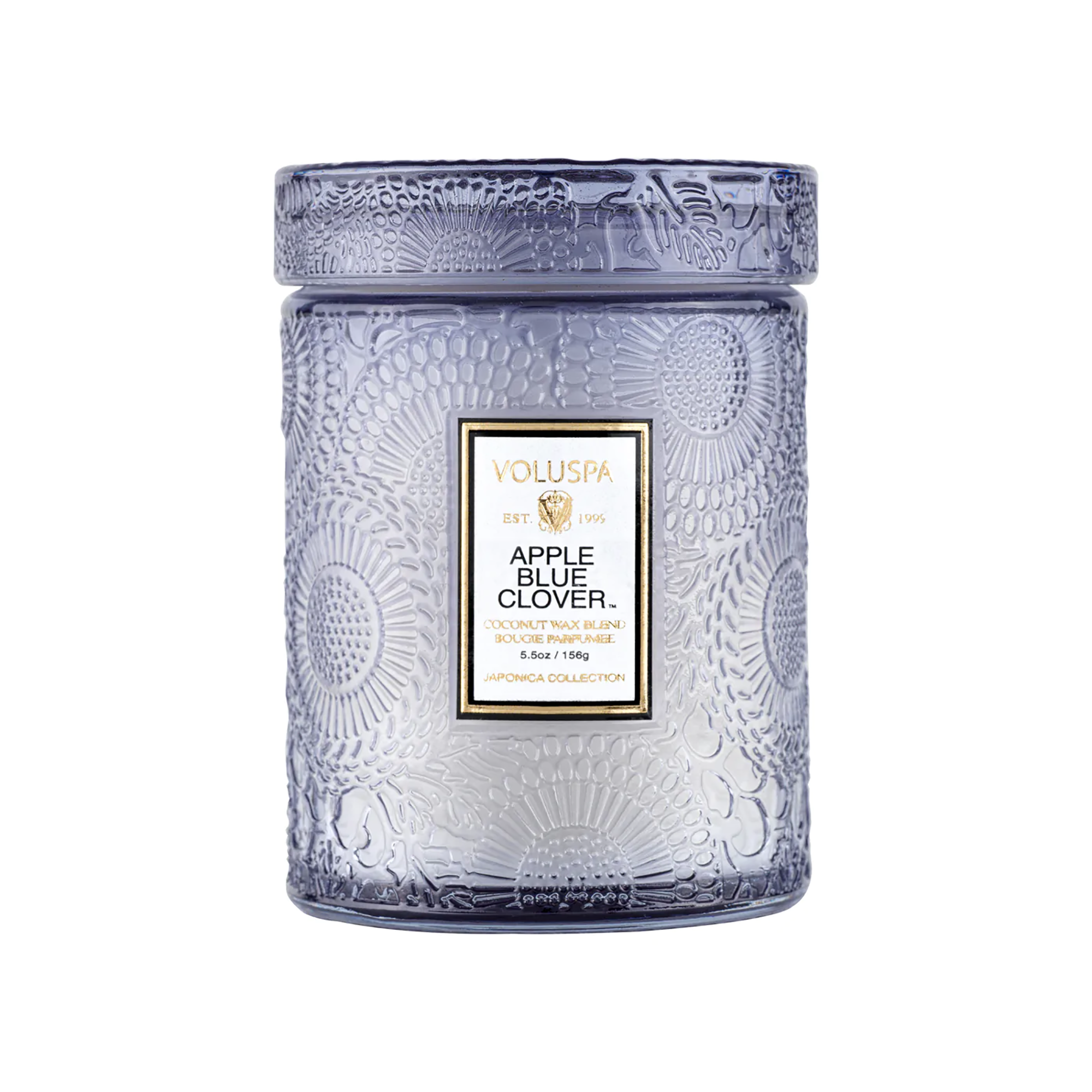 Voluspa Small Jar Candle / Apple Blue Clover
