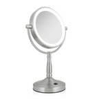 Zadro 9" Round LED Cordless Dual-Sided Mirror 10X/1X