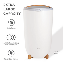 Zadro Ultra Large Luxury Towel Warmer / WHITE