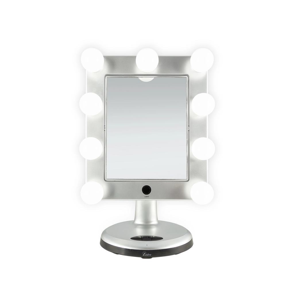 Zadro MELROSE 10.5" Rectangle LED Variable Bluetooth Mirror 5X/1X thumbnail 1