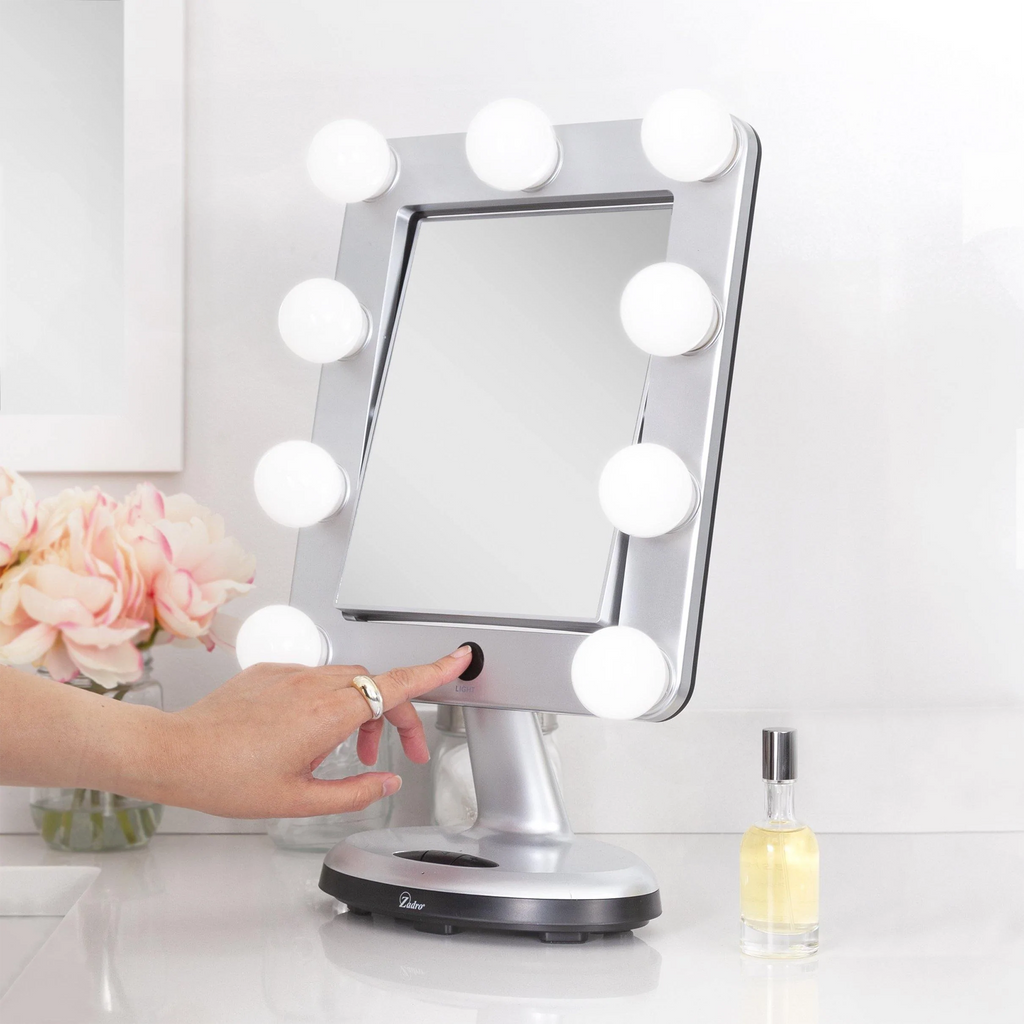 Zadro MELROSE 10.5" Rectangle LED Variable Bluetooth Mirror 5X/1X thumbnail 2